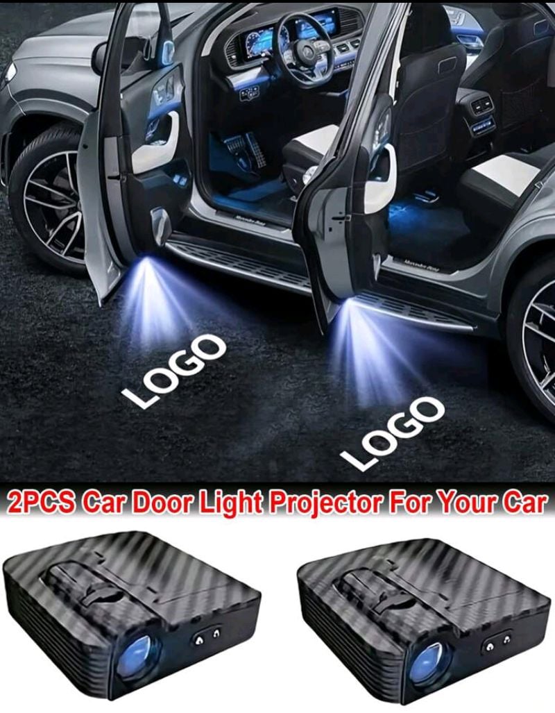 2pcs projector car door led lights. Enhance The look of any vehicle, get yours today! Now on sale while stocks last.