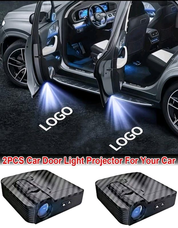 2pcs projector car door led lights. Enhance The look of any vehicle, get yours today! Now on sale while stocks last.