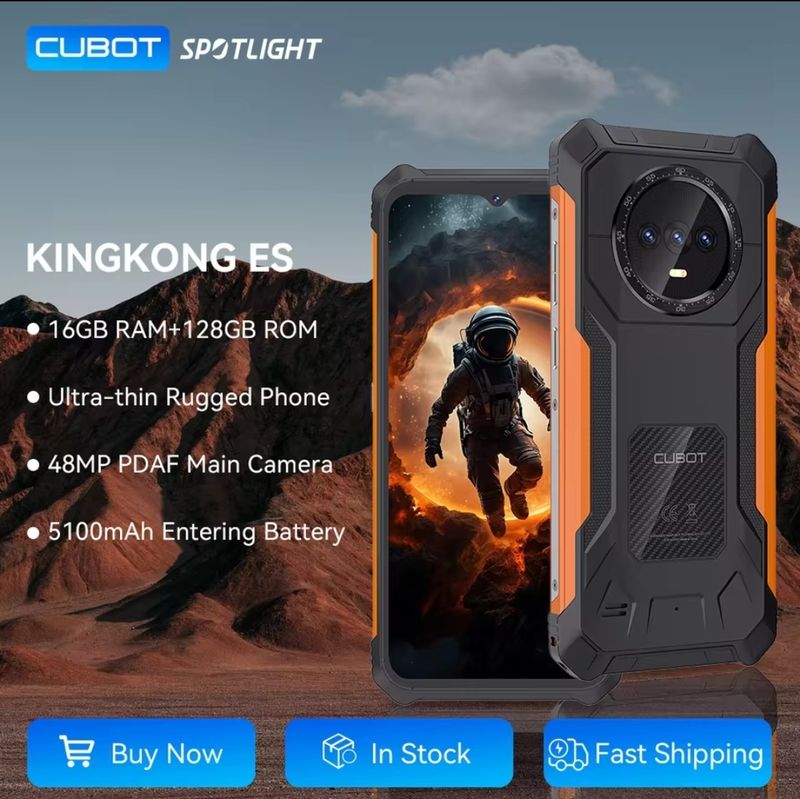 Unlocked Cubot KingKong ES Rugged Smartphone Cubot KingKong ES Rugged Unlocked Smartphone