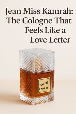 Jean Miss Kamrah Cologne For Women Fragrance. The cologne that feels like a love letter. 