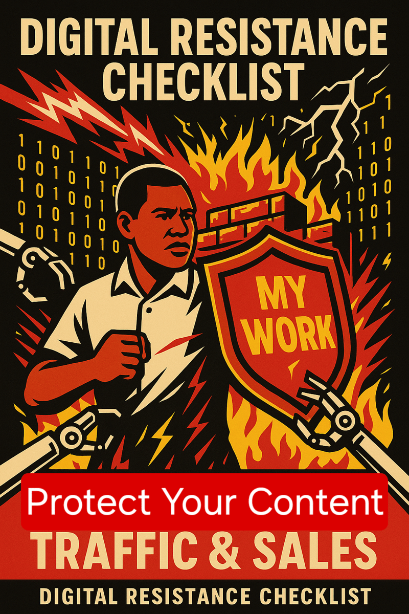 Digital Resistance Checklist