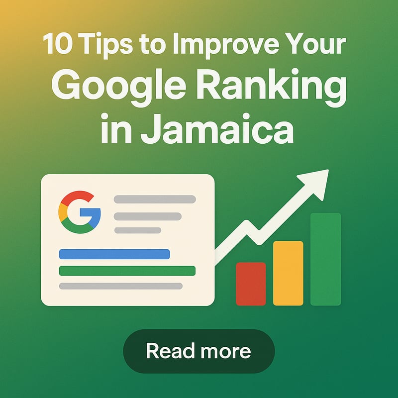 10 Tips To Instantly Boost Your Google Ranking In Jamaica With Local SEO, Quality Content, Social Media, Mobile Optimization & Backlinks. Shop Sales Ja Blog.